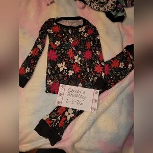 Little Sleepies Floral Bamboo Pjs Vguc - 3t